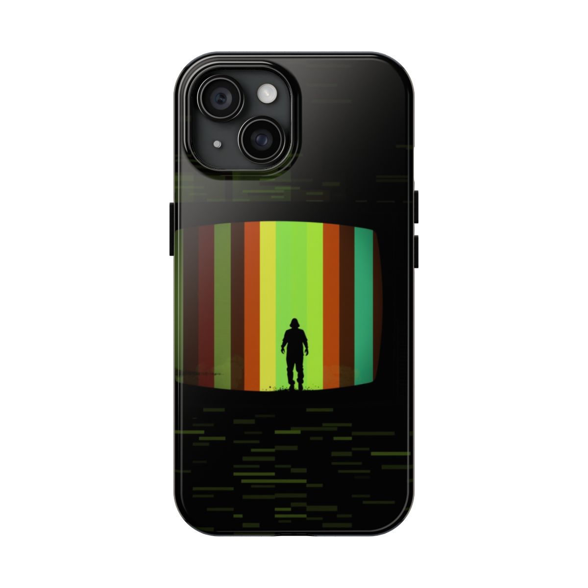 Test Pattern Terror — iPhone 17 Pro Max case