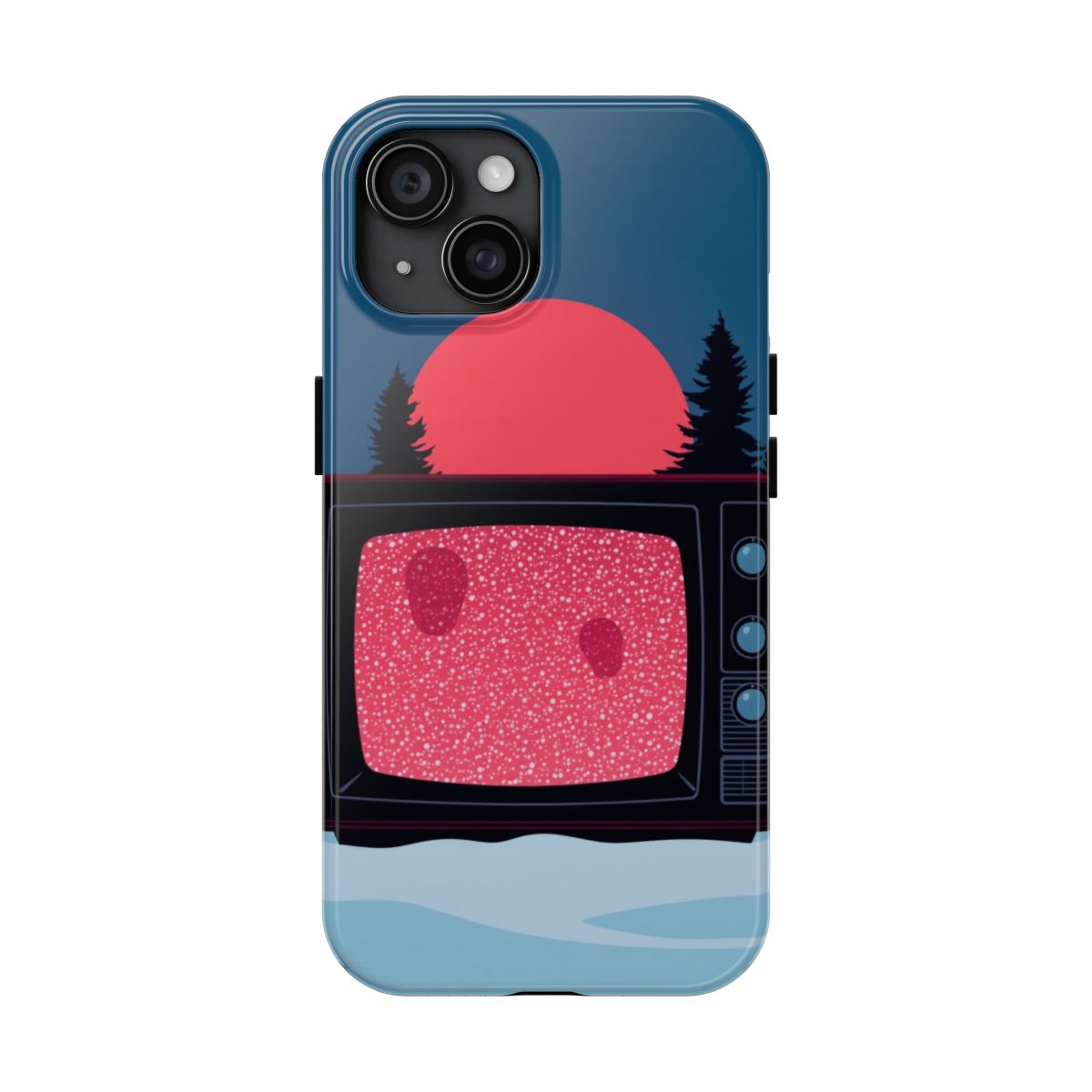 Snowfall Screams — iPhone 17 Pro Max case
