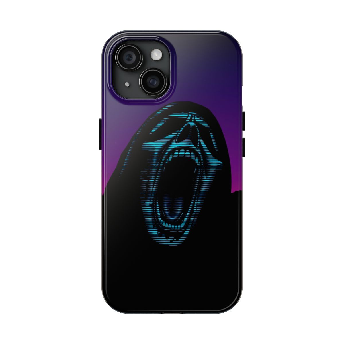 Blue Scream — iPhone 17 Pro Max case